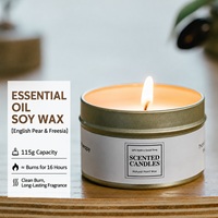 Boîte cadeau de bougies parfumées, cadeau de mariage, pour la chambre et la maison, cire de soja haut de gamme