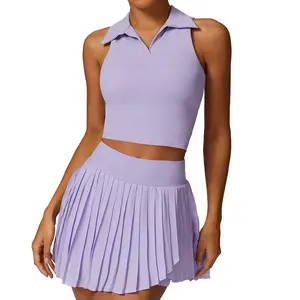 Wholesale 2024 Yoga Skirt Sets Sports Gym Plus Size 2 Piece Yoga Yoga Short Sets For Women
