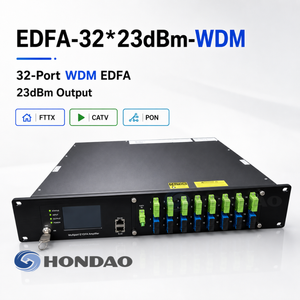 Amplificateur optique WDM EDFA 32 ports 23dBm 1550nm CATV PON FTTH Réseau RJ45 Configuration personnalisée - Product Image 4