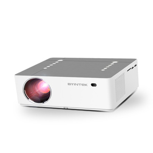 Projecteur LED Full HD vidéo WIFI domestique portable Byintek K20 Smart Android LCD 1080P 9 ans OEM, projecteur de plafond pour <span class=keywords><strong>smartphone</strong></span> - Product Image 1