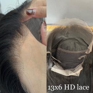 Peluca Transparente HD 13X6 con Textura de Ondas Profundas Birmanas, Cabello Humano Virgen de Largo Extensible - Product Image 5