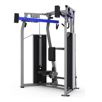 Machine à poulies doubles avec charge de poids de 75 kg, équipement de gym en acier pour poulie haute