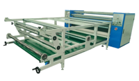 Nouvelle presse à chaud semi-automatique électrique de 1,7 m pour sublimation textile en rouleau, pour l'impression de tissus et de t-shirts