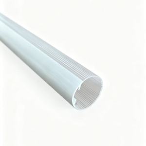 LS Frost Opal dẫn ánh sáng khuếch tán bao gồm ống <span class=keywords><strong>polycarbonate</strong></span> với đùn nhựa modling dịch vụ cắt 60 độ phát quang - Product Image 3