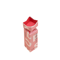 C-personnalisé Offre Spéciale Tuck End cosmétiques rouge à lèvres luxe impression personnalisée brillant à lèvres papier boîte d'emballage