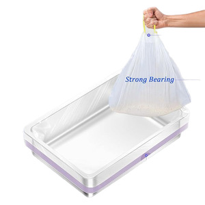 Artículos para Mascotas, Nueva <span class=keywords><strong>Bandeja</strong></span> Sanitaria para Gatos de Doble Capa de Acero Inoxidable - <span class=keywords><strong>Bandeja</strong></span> para Arena para Gatos con Sistema de Filtrado y Separación para una Mayor Limpieza - Product Image 2