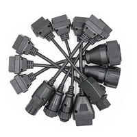 Juego de Cables 8 en 1 para Camiones, Adaptador OBD2 Multidiag TCS 150e CDP, Cable de Herramienta de Diagnóstico Completo