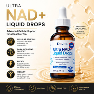 Gotas Liposomales de NAD Plus con Resveratrol de Acción Rápida, Fórmula Sublingual para Renovación Celular y Longevidad, Venta al Por Mayor OEM - Product Image 3