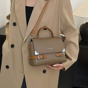 Sac à main tendance 2026 en cuir PU avec fermoir, sac à bandoulière pour femme - Product Image 3