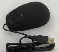 Desain bergaya dan bentuk nyaman tahan air medis industri Mouse optik dengan papan gulir