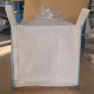Récipient en polyéthylène FIBC antistatique de 1 tonne OEM/ODM de qualité alimentaire grand sac pour solution de stockage en vrac de sable Produit de l'usine chinoise - Product Image 4