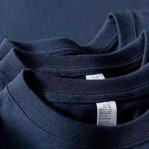 T-shirt Oversize Uni en Coton 100% de Haute Qualité, Personnalisable pour Impression, Épaules Tombantes, Grammage Lourd pour Homme - Product Image 4