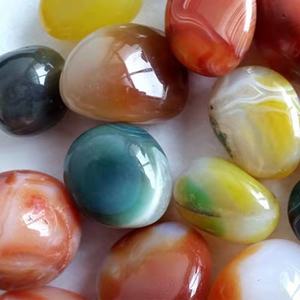 Pierre de jade agate de couleur <span class=keywords><strong>galet</strong></span> à vendre - Product Image 6