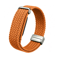 Bracelets de montre en nylon tressé personnalisés avec fermoir magnétique, accessoires de remplacement pour Google Fitbit Air – Vente en gros, Solution Gagnant-Gagnant