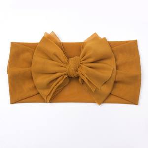 Детские аксессуары для головы аксессуары для волос платок детский бант повязка на голову Эластичный Мягкий ободок Повязка На Голову Повязка на голову - Product Image 4