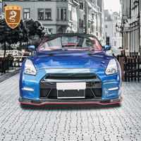 Kit carrosserie style Nismo pour GTR R35 : Spoiler arrière, jupes latérales, lèvre de pare-chocs en fibre de carbone et fibre de verre – Pièces de tuning