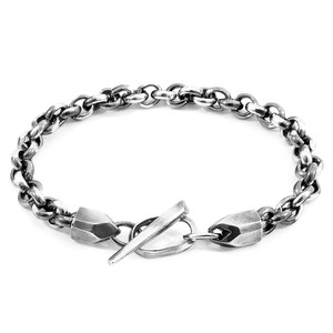 Pulsera de Cadena de Plata Spinnaker Skipper - Product Image 1
