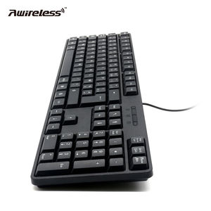 Wholesale in Stock Wired Full Size Multimedia Keys ABS Office Standard Membrane <b>Keyboard</b> for Desktop - Product Image 3