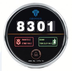 Hiện đại 220V 110V không dây dẫn ánh sáng chuông cửa cho khách sạn biệt thự căn hộ trường học với wifi dấu hiệu hiển thị cắm nguồn điện - Product Image 1