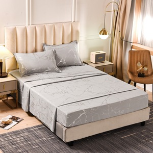 Juego de ropa de cama con dibujos animados para niños y niñas, Sábana bonita de algodón/poliéster, supersuave, nuevo diseño, gran oferta, 4 Uds. - Product Image 3