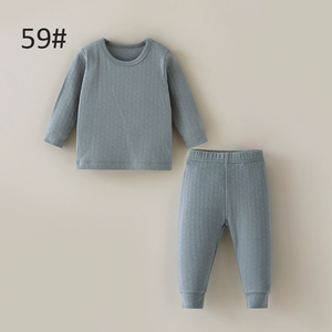 Conjunto de Ropa de Dos Piezas para Bebés Recién Nacidos, Primavera y Otoño, Algodón, Protección para el Vientre, Ropa para el Hogar - Product Image 5