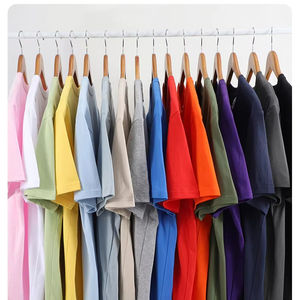 T-shirts personnalisés en coton peigné 100% premium, 260 GSM, épais, tendance, avec motif 3D en relief, coupe oversize, unis et graphiques - Product Image 1