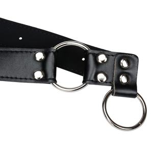 Arnés de cuero sexy para hombre, lencería BDSM, cinturón de cintura, cadena corporal, accesorios de bondage para glúteos y piernas - Product Image 5