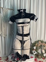 Costume de cosplay sexy pour femme, lingerie de haute qualité, tenue d'infirmière transparente érotique, costume de cosplay d'infirmière sexy, lingerie pour le sexe