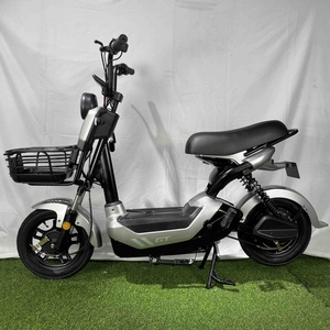 Bicicleta Eléctrica de Ciudad para Adultos, 350W 48V, con Batería de Plomo-Ácido, Scooter Eléctrico de Dos Ruedas, Venta al Por Mayor de Fábrica - Product Image 6