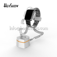 Supporto di Sicurezza per Smartwatch in ABS Bianco con Allarme Sonoro 100dB e Sensore di Movimento per App Tuya Smart Compatibile con Apple/Samsung