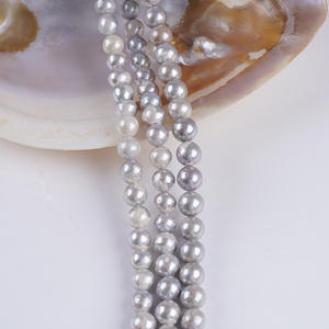 Cuentas Edison de Zhuji de 9-11 mm, Perlas Sueltas Naturales de Agua Dulce, Dispersas, para Hacer Collares y Pulseras, Hilo de Cuentas Hechas a Mano - Product Image 3