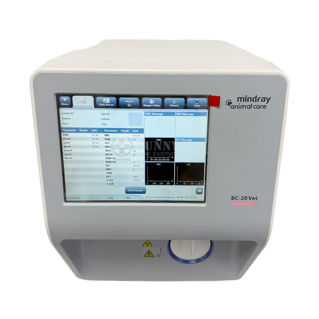 Mindray BC-20VET Affordable Auto Hematology Analyzer 3-Part Vet Auto Hematology Analyzer for Pets in Good Condition