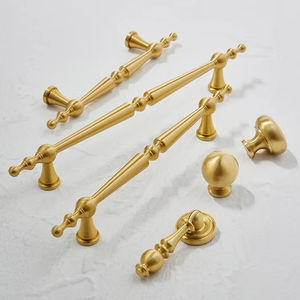 SANTAYA laiton armoire porte poignées et boutons Antique tiroir T barre tire Vintage cuisine placard poignée garde-robe tirer matériel - Product Image 1