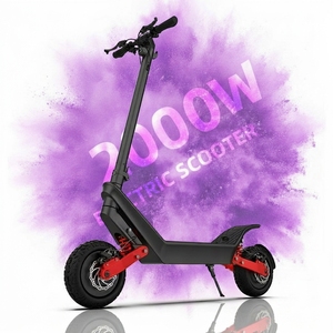 Patinete Eléctrico Unisex de 11 Pulgadas con Ruedas Anchas, Motor Dual de 2000W, Plegable, Velocidad de 40KMH, Patinete Eléctrico Digital - Product Image 1