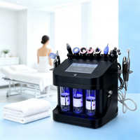 Nouvelle conception, machine faciale d'hydrodermabrasion 10 en 1, peeling au diamant, pistolet à oxygène à bulles fines, lifting du visage, rajeunissement de la peau, norme européenne