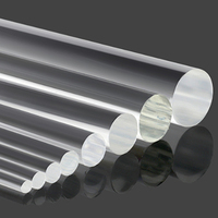 TONGYUAN Barres en acrylique PMMA - Grandes quantités en stock, tailles personnalisées (2-70 mm), longueurs (2000 mm), livraison rapide en 7 jours, base de signalisation