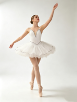 Justaucorps court en spandex/nylon blanc pour femmes adultes, avec garniture en strass, bretelles fines, tenue de danse pour la scène et les compétitions
