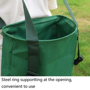 Outils agricoles Tabliers de récolte durables Aide à la ferme Jardin Sac de stockage de <span class=keywords><strong>fruits</strong></span> et légumes Sacs de <span class=keywords><strong>cueillette</strong></span> de <span class=keywords><strong>fruits</strong></span> portables - Product Image 5