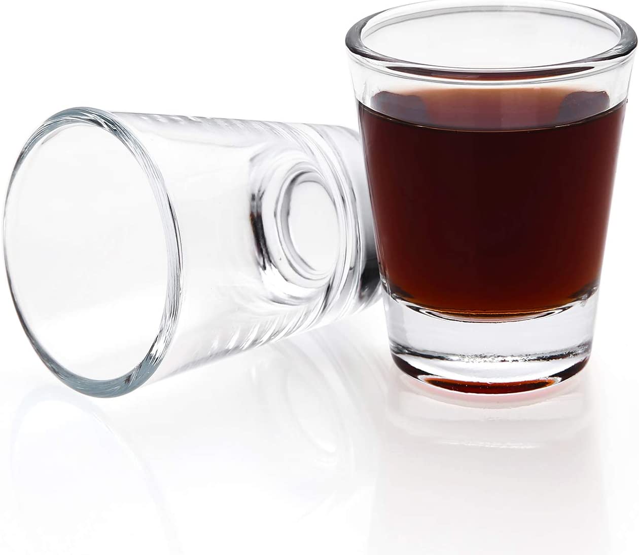1.5 oz Shot Glasses Sets with Heavy Base, Clear Shot Glass