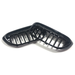 Jante et Argenté Météore noir brillant <span class=keywords><strong>aileron</strong></span> voiture calandre filet de fibre de carbone pour BMW série 5 G30 série 5 - Product Image 1