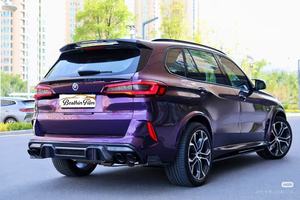 फैक्टरी थोक धातु क्रोम विनाइल कार लपेटे विनाइल कार शरीर सजावट विनाइल फिल्म पालतू धातु मध्यरात्रि बैंगनी - Product Image 2