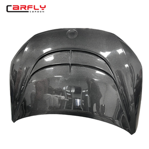 Capó de Fibra de Carbono Estilo Apc para VW Scirocco III 2008-2017, Ventilaciones Funcionales con Malla, Protector de Lluvia Extraíble - Product Image 2