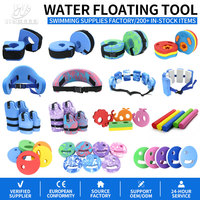 JW-037-02 Planche de natation bicolore bleue et blanche en EVA, Série Cinq, Ceinture de natation, Flotteur de natation, Vente directe usine, Fabricant de matériel de natation