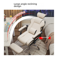 Chaise d'ordinateur confortable pour la maison, chaise de jeu inclinable, fauteuil de dortoir, chaise de bureau