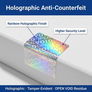 Cinta de Seguridad a Prueba de Manipulaciones para Paquetes, Personalizable, con Sello Void, en Oferta - Product Image 5