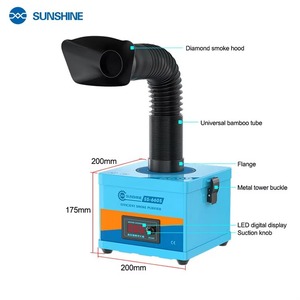 Purificador de Humo de Soldadura SS-6605 con Motor sin Escobillas, Filtración Eficiente, Extractor de Humos para Talleres Móviles y de Reparación de PCB - Product Image 4