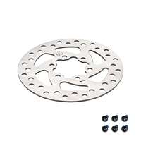 Disque de frein à six trous 120 mm pour trottinette électrique Kukirin G2 Pro F3 G3 ZT3, pièces de frein à disque, disque de frein de 44 mm de diamètre diagonal et 120 mm de diamètre.