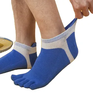 Подходящие цвета носки с пятью пальцами мужские тонкие спортивные дышащие мужские носки с разделителем пальцев