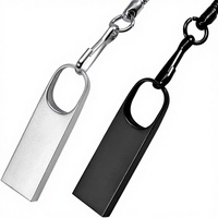 Clé USB 2.0 miniature en métal personnalisée, impression recto-verso, gravure de logo et texte, vente en gros