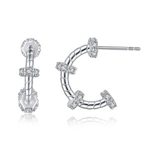 Cadeau de la Saint-Valentin bijoux fins S925 ensembles de bijoux en zircon en argent sterling pour femmes - Product Image 3